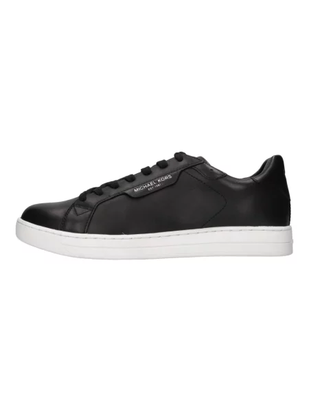 Sneakersy Michael Kors sznurowane skórzane czarne