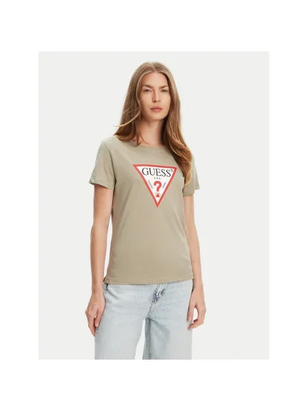 Guess Póló Regular Fit zöld