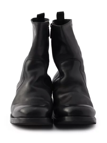 Botine Prada din piele negru