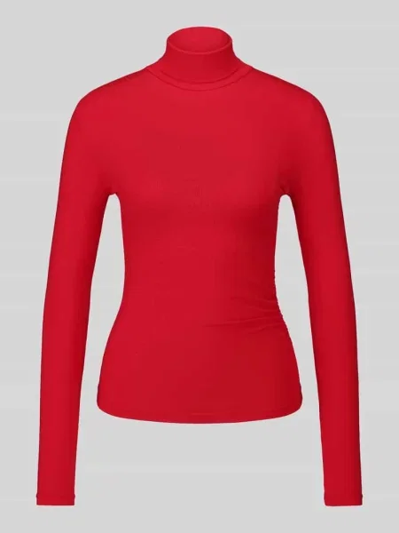 Bluzka z długim rękawem o kroju slim fit z mieszanki modalu Jake*s Casual