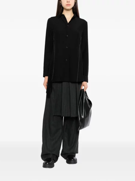Lung cămașă Yohji Yamamoto negru