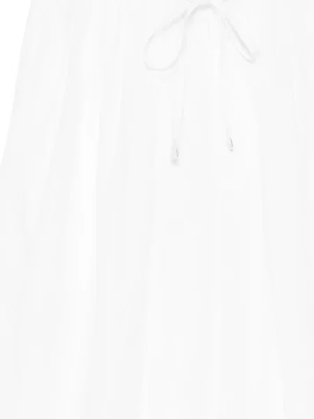 Pantaloni Less alb