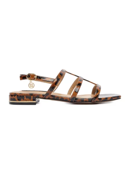 Sandały Nine West brązowe