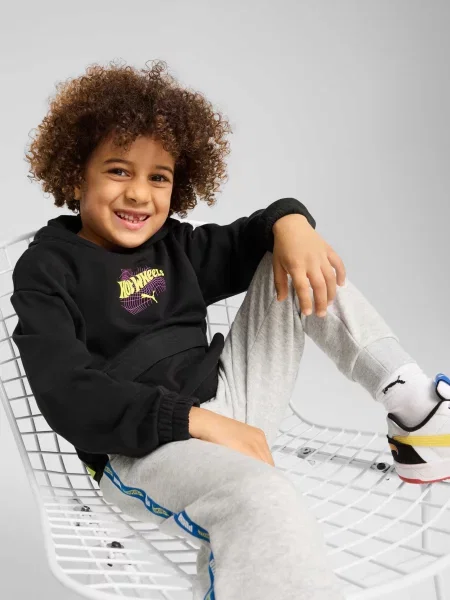 Детское худи Puma черное