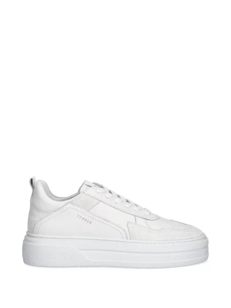 Sneakerși Copenhagen din piele alb