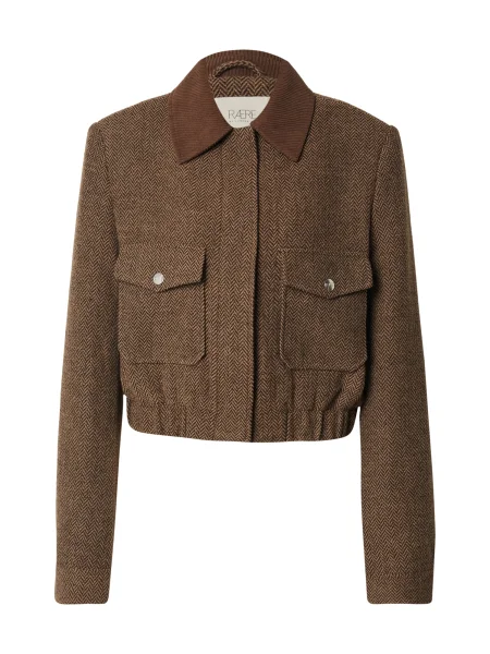 RÆRE by Lorena Rae Geacă de primăvară-toamnă maro