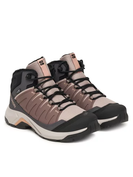 Salomon Turistiniai batai X-Adventure Coldrush Waterproof rožinė