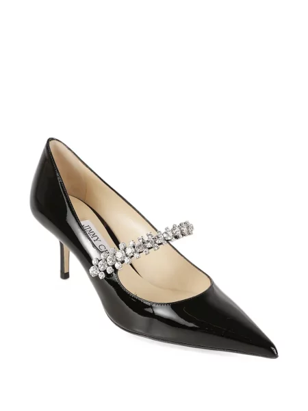Pantofi cu toc Jimmy Choo din piele negru
