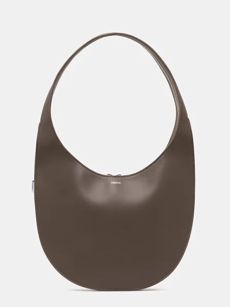 Geanta de piele Coperni din piele maro