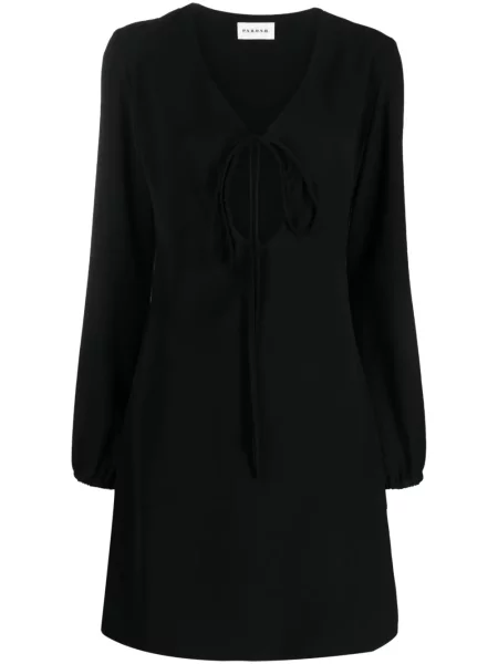 Rochie P.a.r.o.s.h. cu decolteu în V de costum negru