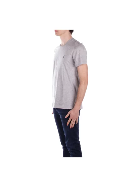 T-shirt z wyhaftowanym logo Polo Ralph Lauren Underwear szare