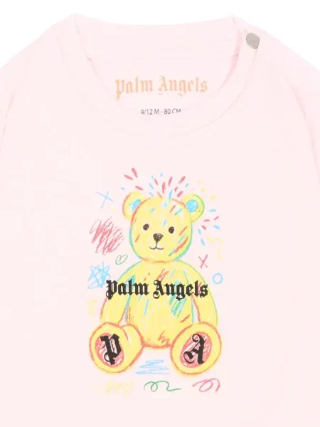 Gyerek póló Palm Angels rózsaszín