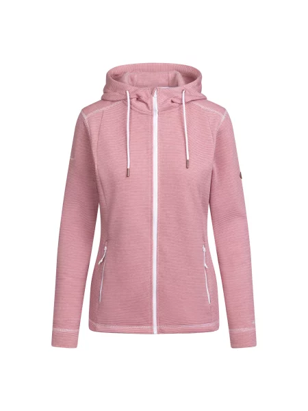 Bluza Polarowa Rootless Stripe Marl różowa