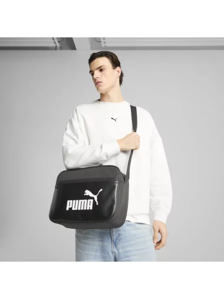 PUMA ŚCzerwonynia listonoszka Campus l Akcesoria OSFA czarny
