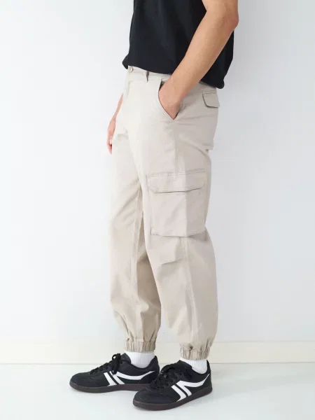 BALMOHK Pantaloni cu bej