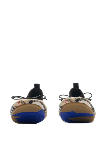 Карирани балеринки Burberry с панделка