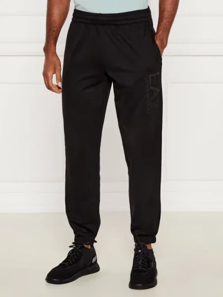 Emporio Armani Pantaloni trening Modern Fit negru