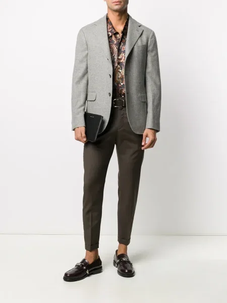 Pantaloni Low Brand conici maro
