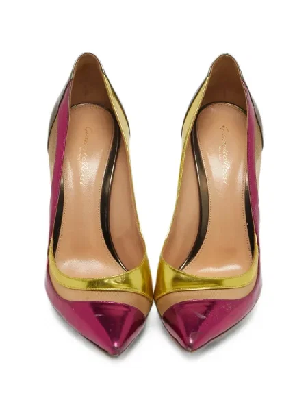 Pantofi cu toc Gianvito Rossi roz
