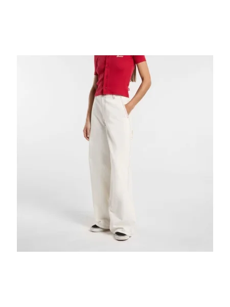 Pantaloni Dickies alb