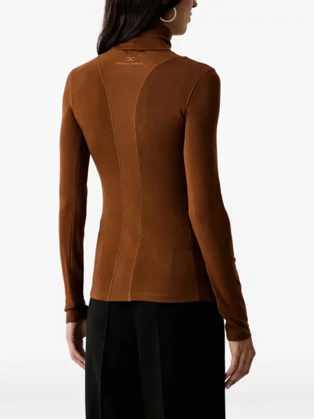 Lung top Elisabetta Franchi maro