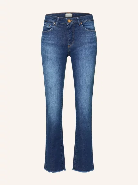 Seductive Zkrácené Džíny Claire Cropped moonlight blue modré