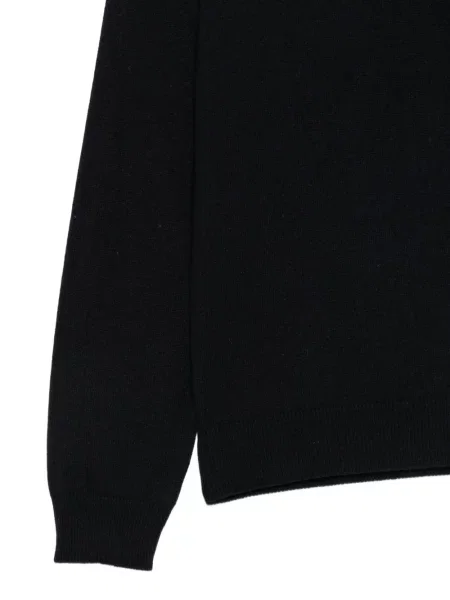 Pulover Cenere Gb cu decolteu rotund negru