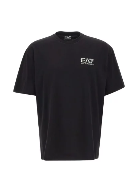 Grafic tricou Ea7 Emporio Armani cu autograf negru