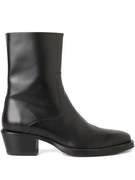 Botine Eytys din piele negru