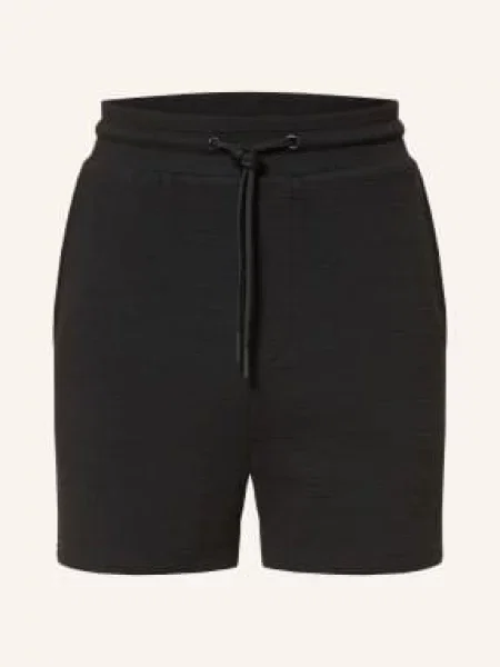 Szorty z bawełnianej mieszanki o kroju regular fit model FILIP' Strellson czarne
