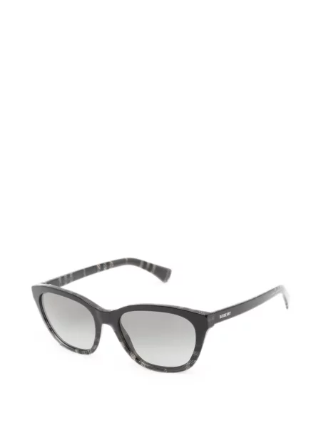 Sunčane naočale Burberry Eyewear karirane siva