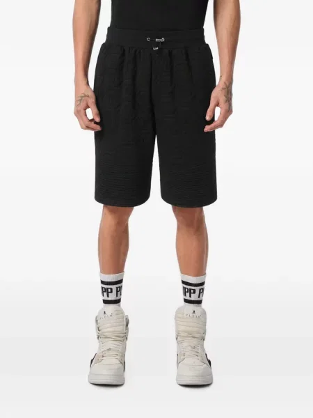Pantaloni scurți Philipp Plein negru