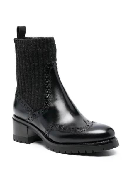 Botine chelsea Santoni negru