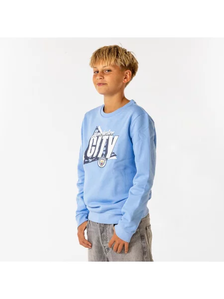Sweter Manchester City dla dzieci niebieski