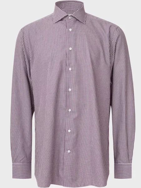 Сорочка Luciano Barbera бордова