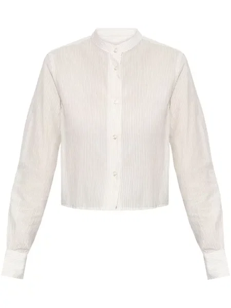 Koszula Officine Generale w paski biała