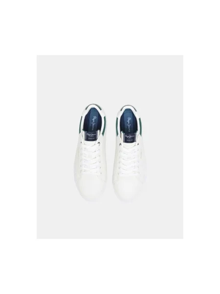 Sneakerși Pepe Jeans alb