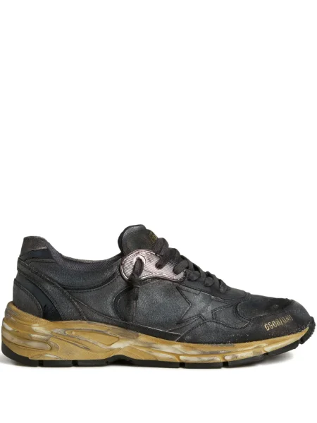 Sneakerși Golden Goose din piele negru