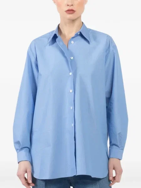 Długa koszula Dusan niebieska