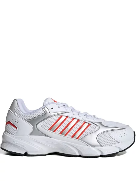 Sneakerși Adidas Cloudfoam cu dungi alergare de cristal roșu