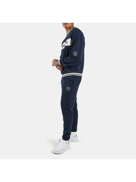 Reebok spodnie dresowe Lawn Club French Terry Jogger male Vector Navy Size: XS granatowe