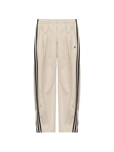 Τρέξιμο παντελόνι Adidas με κορδόνι με βολάν μαύρο