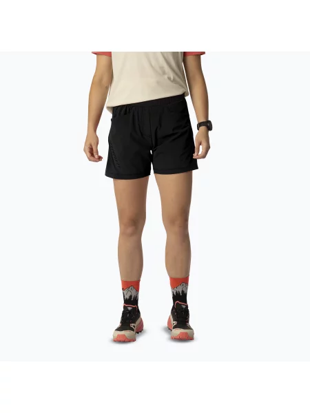 Pantaloni scurți pentru femei DYNAFIT Traverse Hybrid black out negru