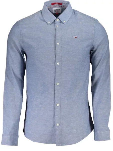 Tommy Jeans Cămașă fumuriu albastru