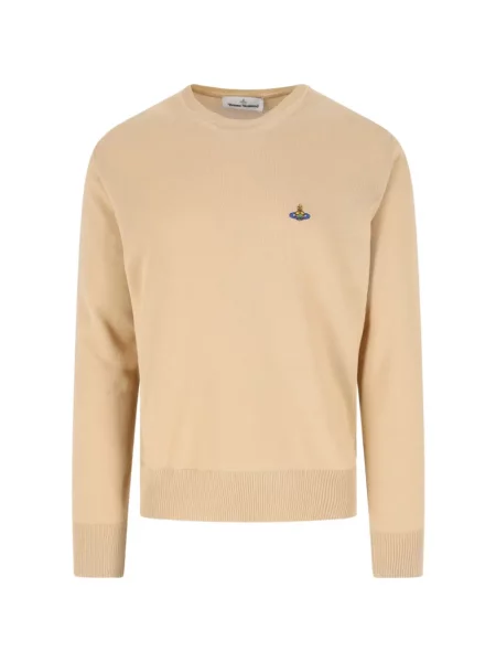 Pulover Vivienne Westwood cu decolteu rotund