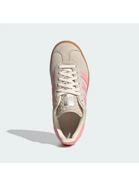 Adidas Sneakersy Gazelle Bold Beżowy białe