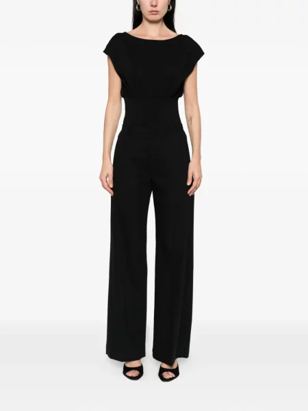 Body Elisabetta Franchi cu nervuri negru