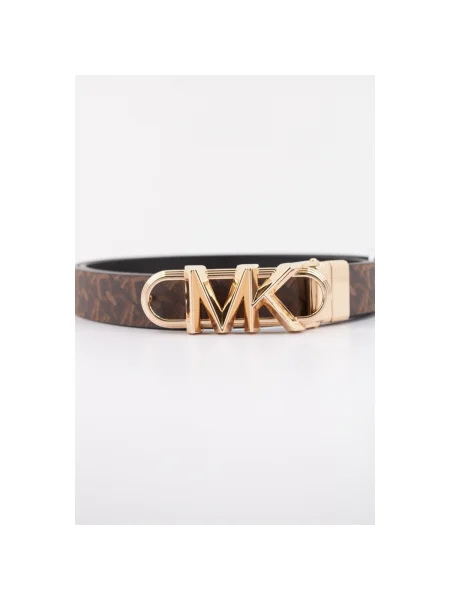 Curea Michael Michael Kors reversibilă maro