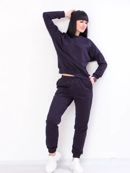 Спортивний костюм Носи своє бавовна/поліестер синій