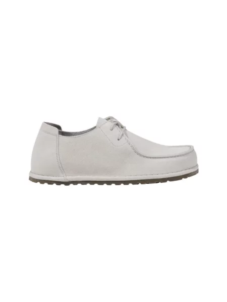 Pantofi Birkenstock din dantelă alb